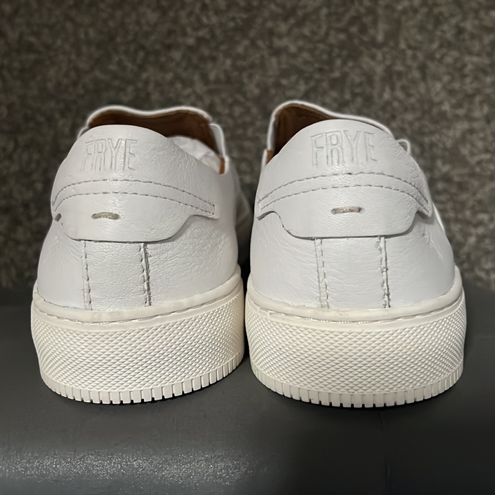 ❗️FINAL❗️ 🆕 FRYE Astor Gore White Slip On 🔴🔴 - Picture 9 of 12